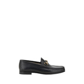 Mocassins de couro Gucci
